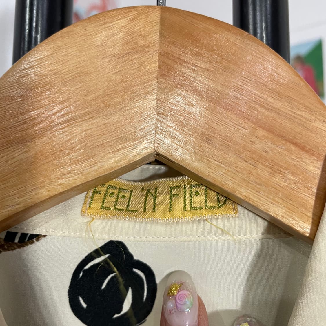 에스닉 패턴 블라우스 상품이미지5