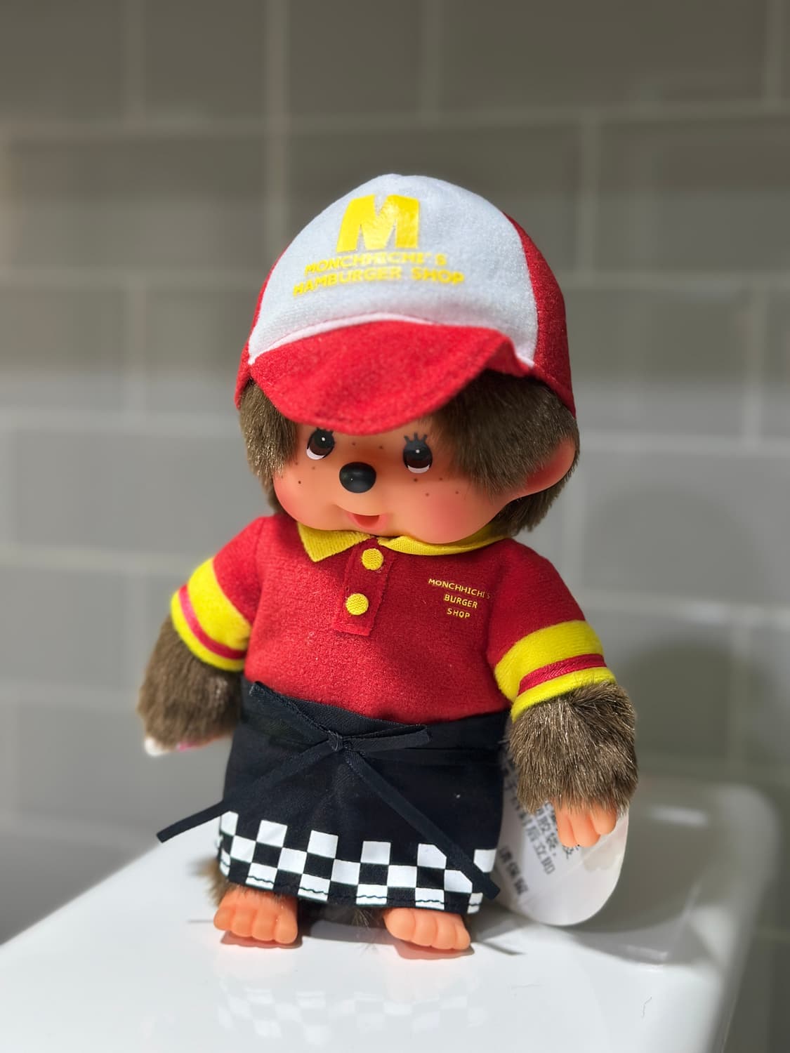 몬치치 버거샵 햄버거 직원 인형  상품이미지2