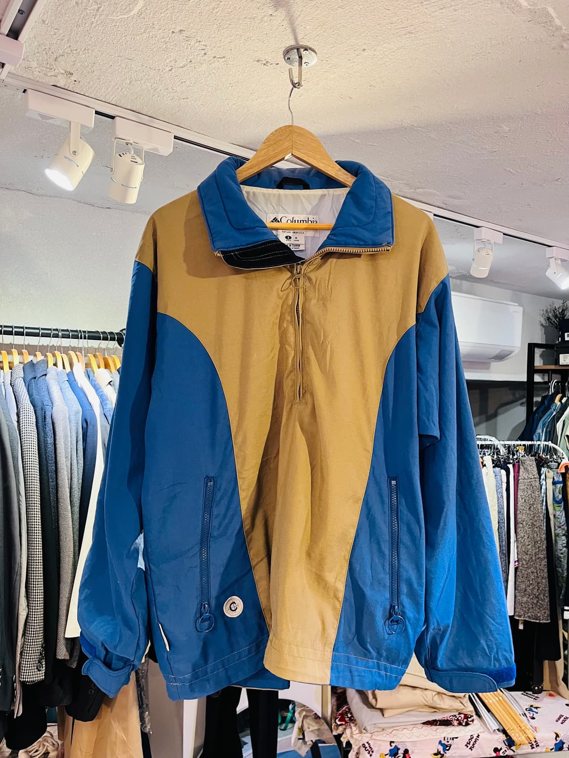 90년대 컬럼비아 CONVERT 나일론 아노락 자켓 (대만제) 상품이미지3