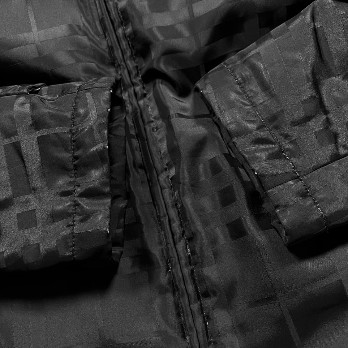 버버리 블랙라벨 자수로고 투웨이 체크 자켓 상품이미지4