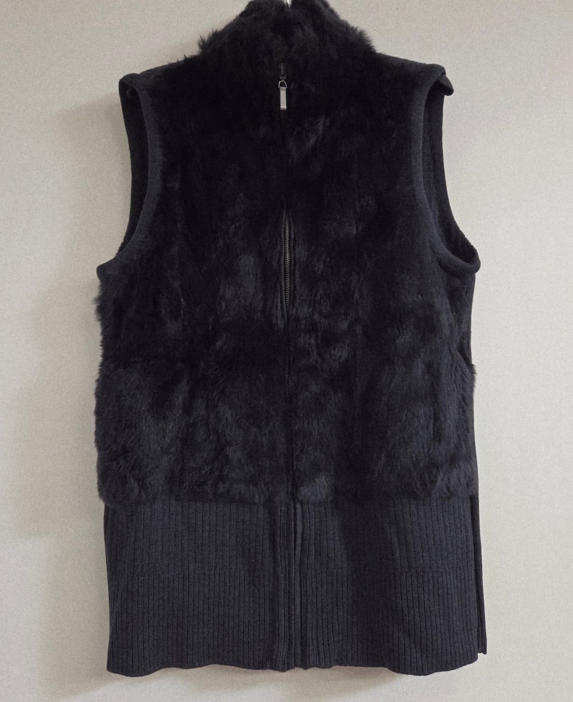 쉬즈미스 니트 퍼 베스트 상품이미지1