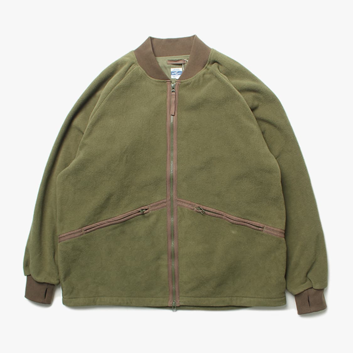  ARMY TWILL "Khaki Fleece Jacket" 상품이미지1