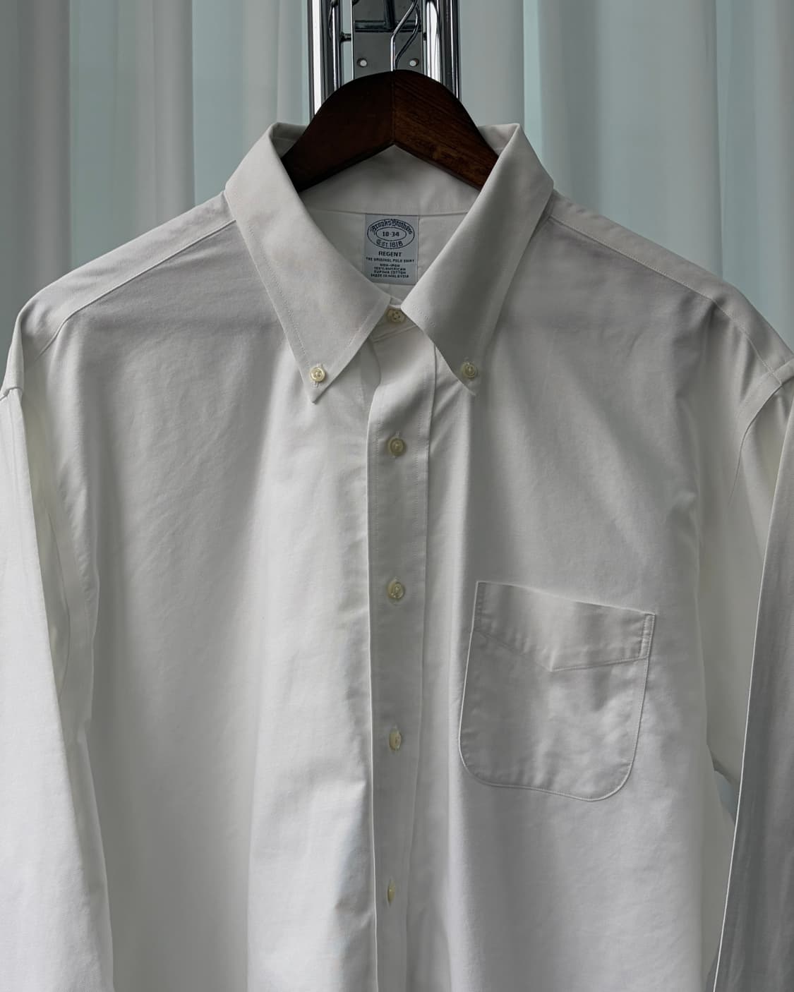 [XL]브룩스브라더스 클래식 화이트 셔츠 상품이미지5