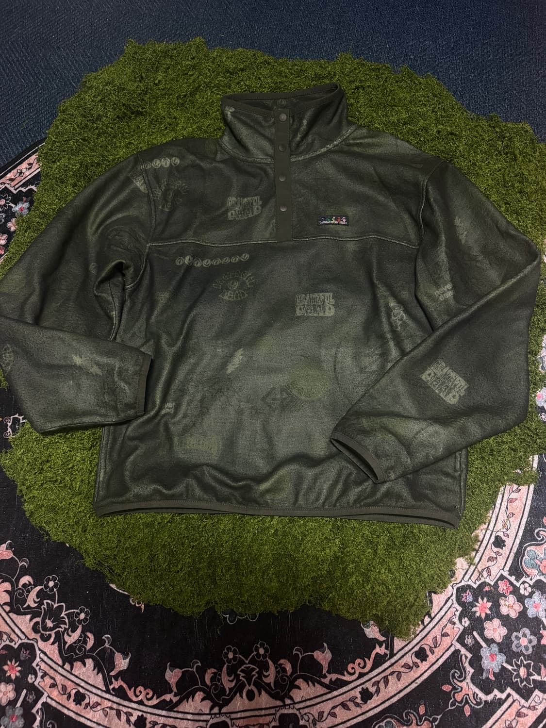 디스이즈네버댓x그레이트풀 데드 플리스 풀오버 상품이미지4