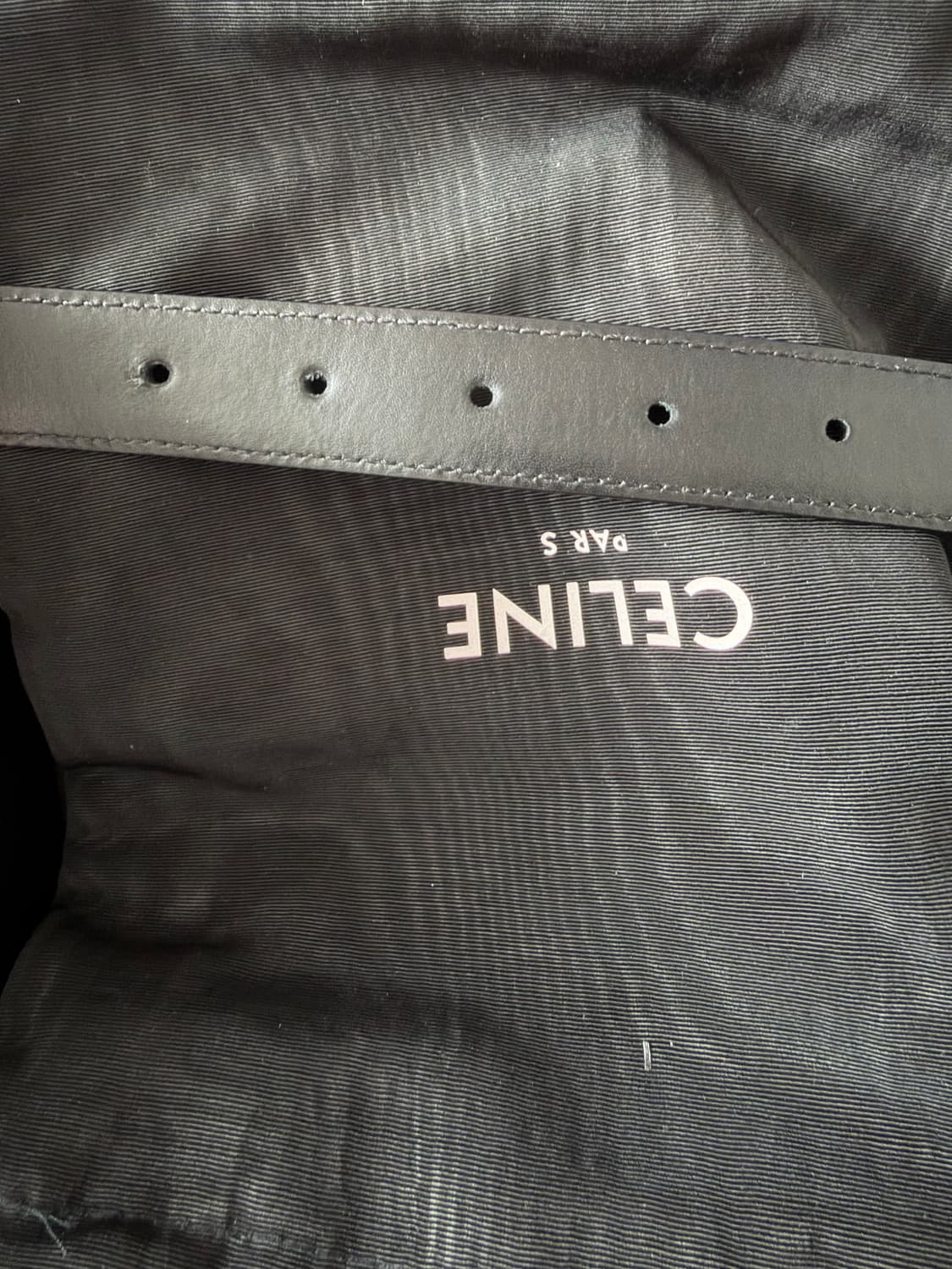 셀린느 트리옹프 벨트 은장 85사이즈 상품이미지6