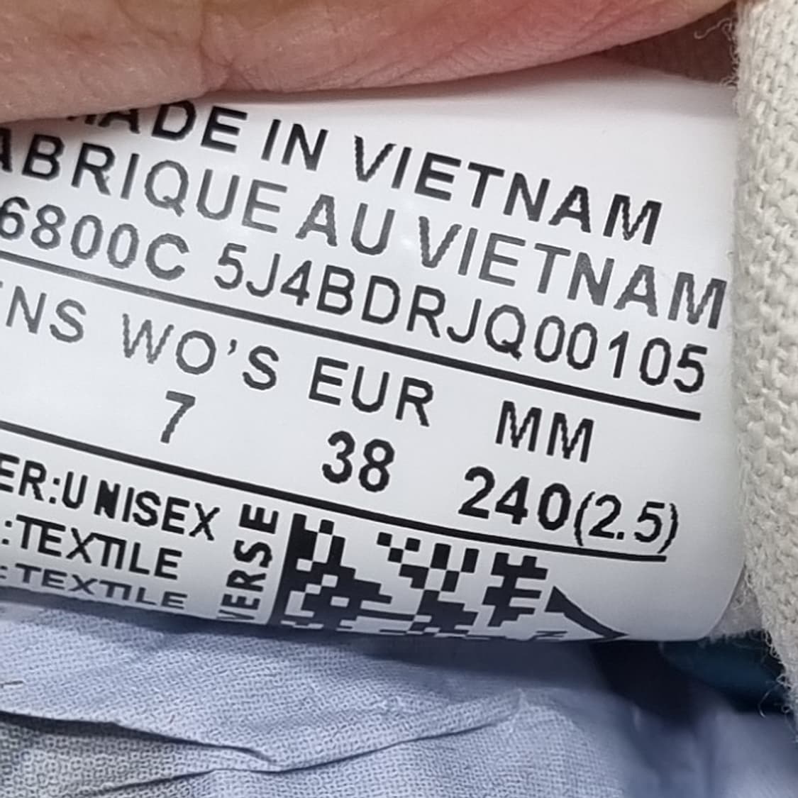 컨버스 런스타하이크 블랙 여성하이탑240 상품이미지6