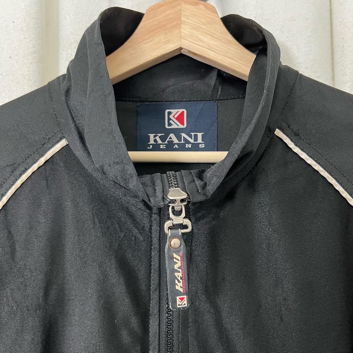 칼카니 진스 스포츠 블랙 포켓 유광 져지 상품이미지2