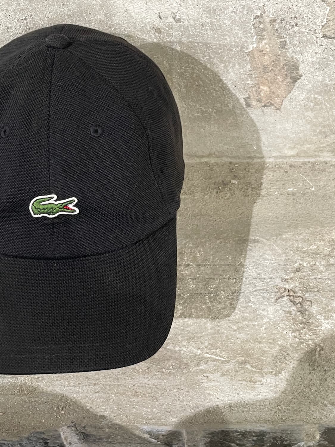 슈프림 x 라코스테 블랙 피케 6 패널 볼캡 상품이미지7