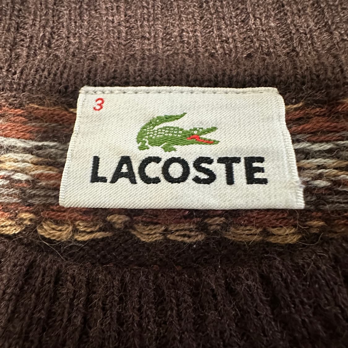 LACOSTE knit sweater 상품이미지4