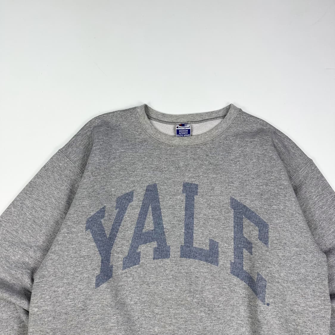 챔피온 올드스쿨 YALE 예일 스웻셔츠 맨투맨 그레이 M 상품이미지2