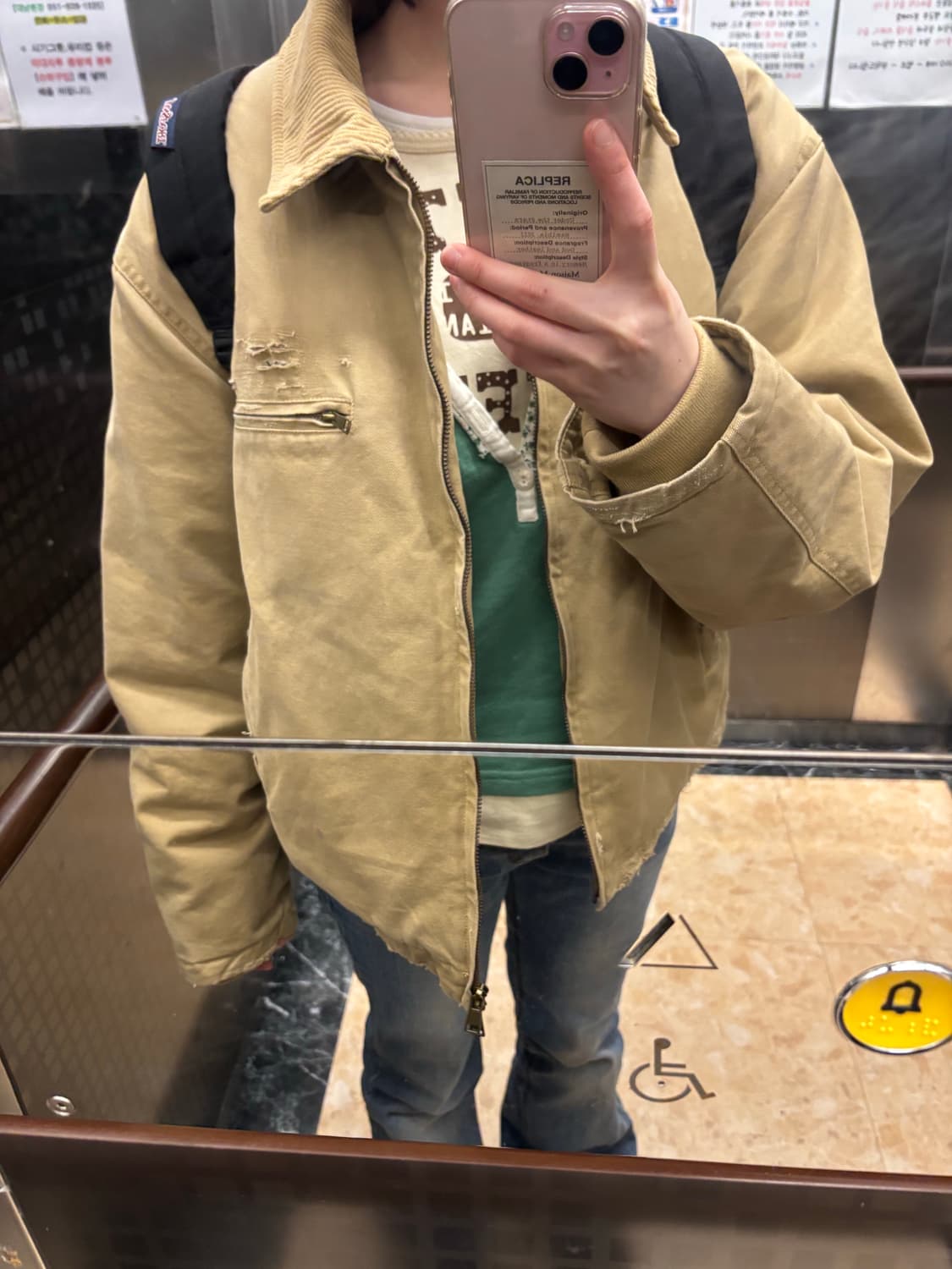 vintage work jacket 상품이미지1