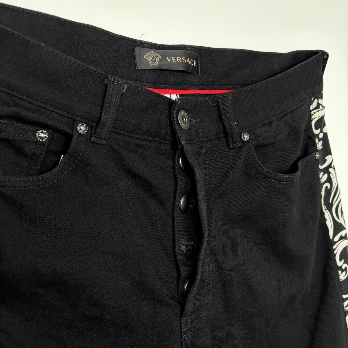 베르사체 패턴 바지 팬츠 상품이미지3