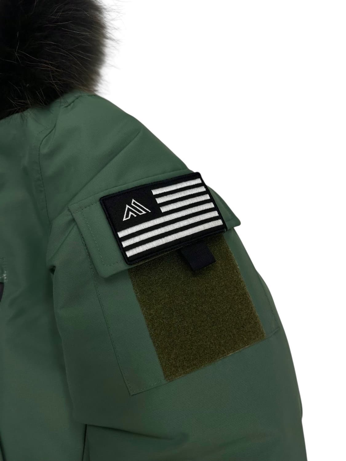 그레고리 덕다운 패딩 카키그린 (M)  상품이미지4