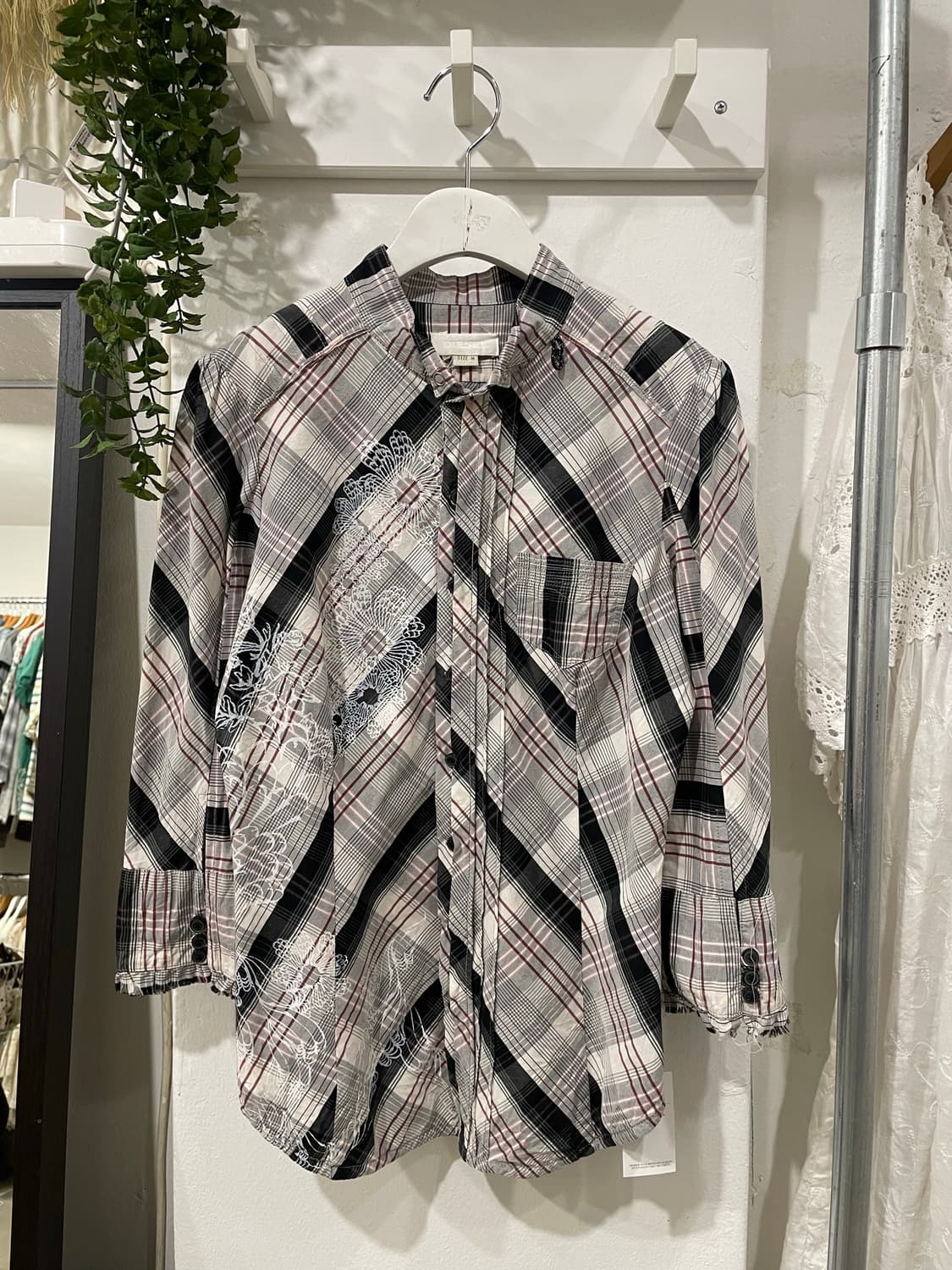 DIESEL check slim shirt 상품이미지8