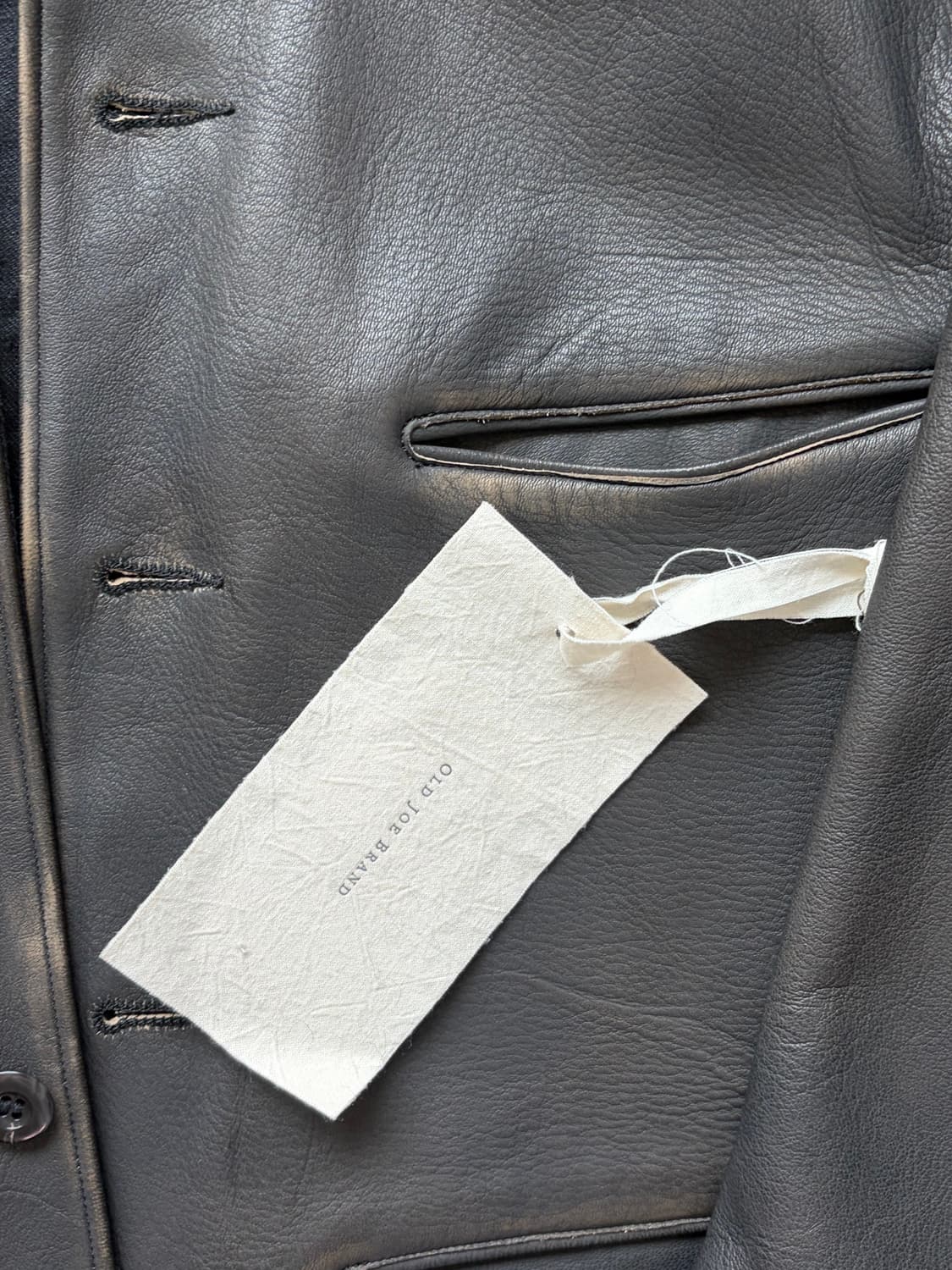 올드조 / 파티나 디어스킨 오토모바일 코트 / 38 상품이미지3