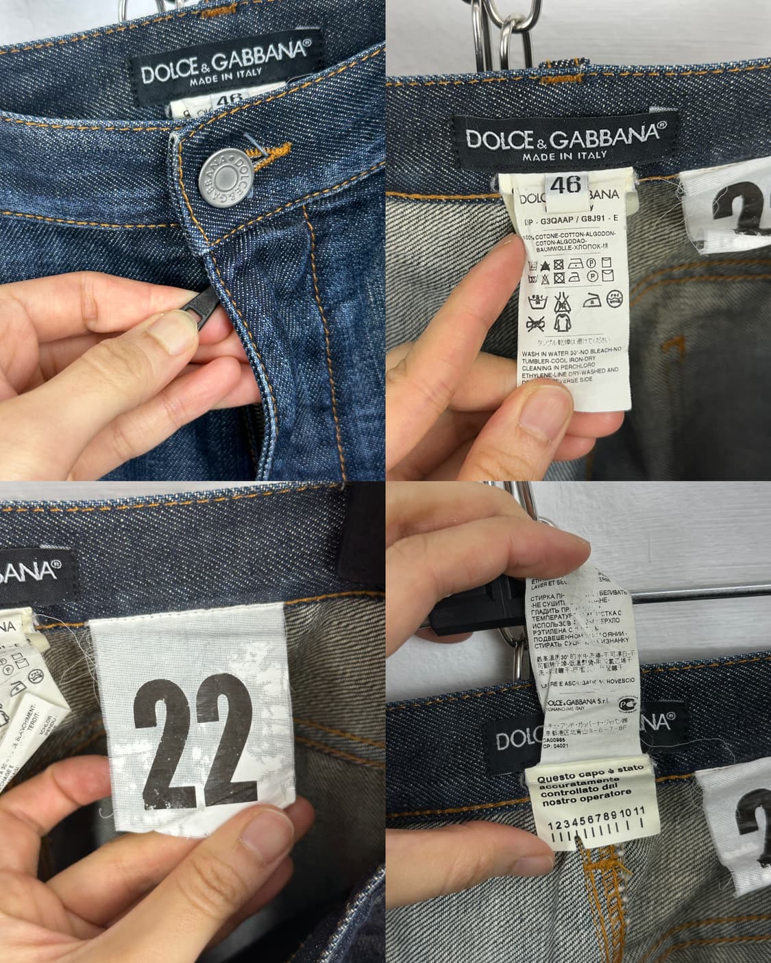 Dolce & Gabbana 2000s Archive 'Number 22 상품이미지10