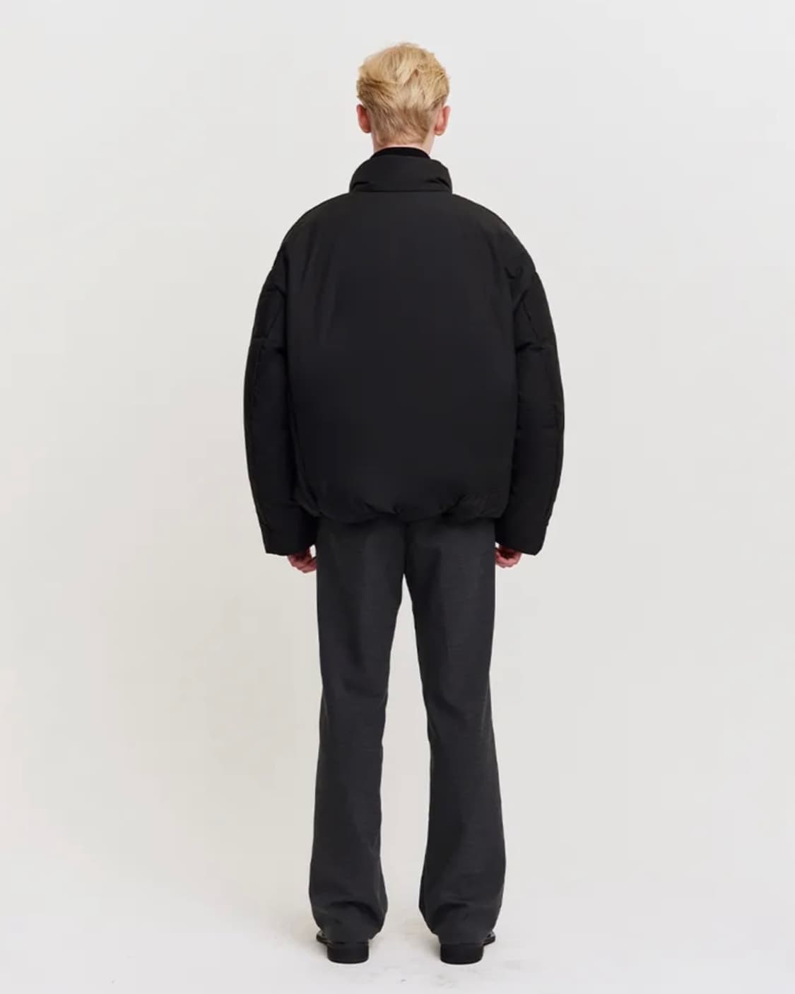 MMGL/ 플러피 다운 자켓 블랙/ XL 상품이미지6