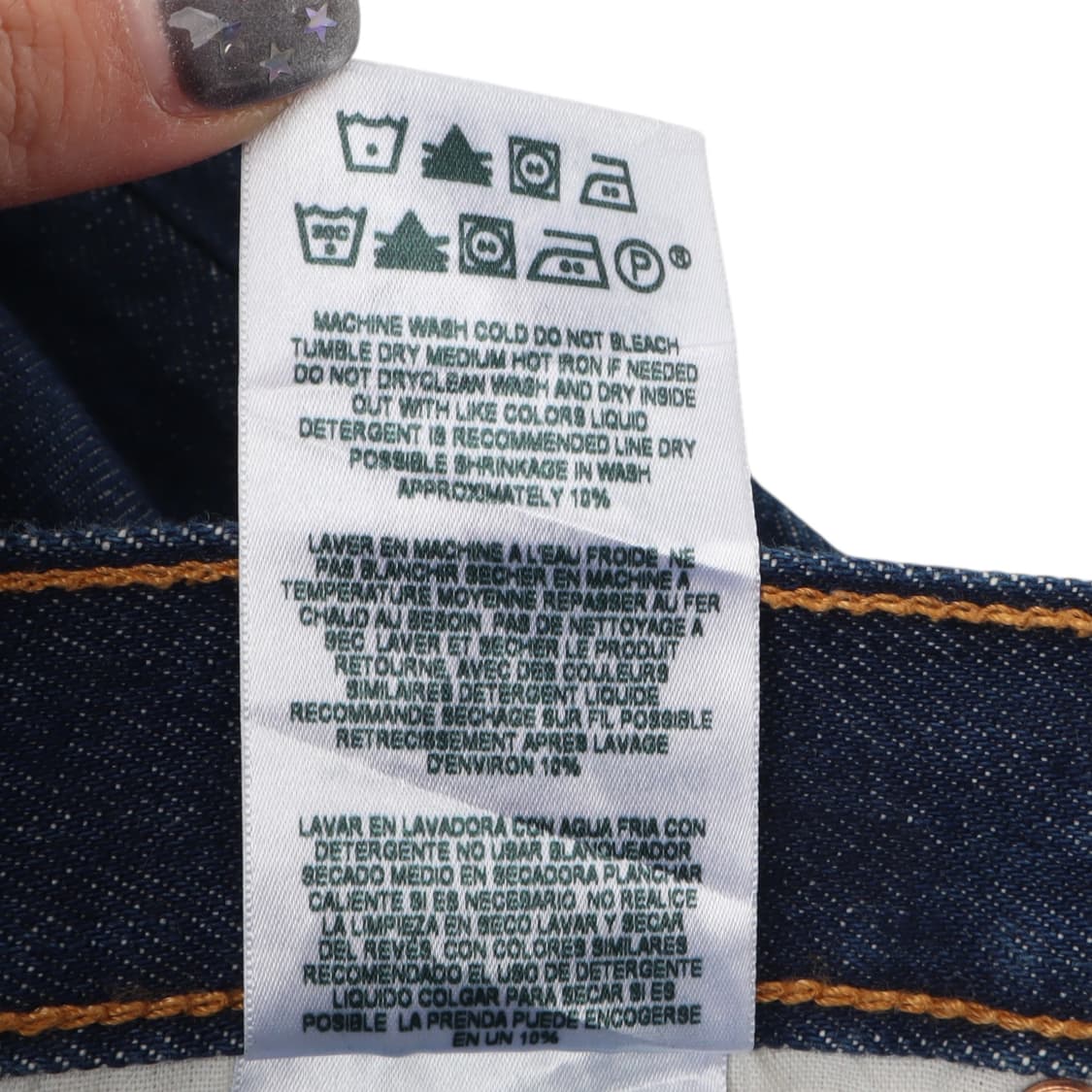 리바이스 501 스트레이트 핏 데님팬츠 상품이미지9