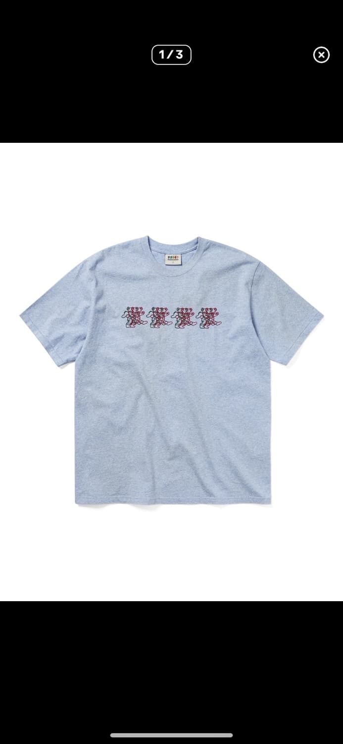 [M] 디스이즈네버댓 x 그레이트풀데드 티셔츠 GD Overlap 상품이미지1