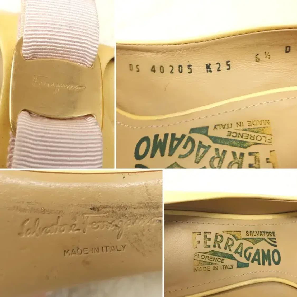 [정품] 페라가모 시시(Sissi) 오픈토 웨지힐 240 상품이미지10