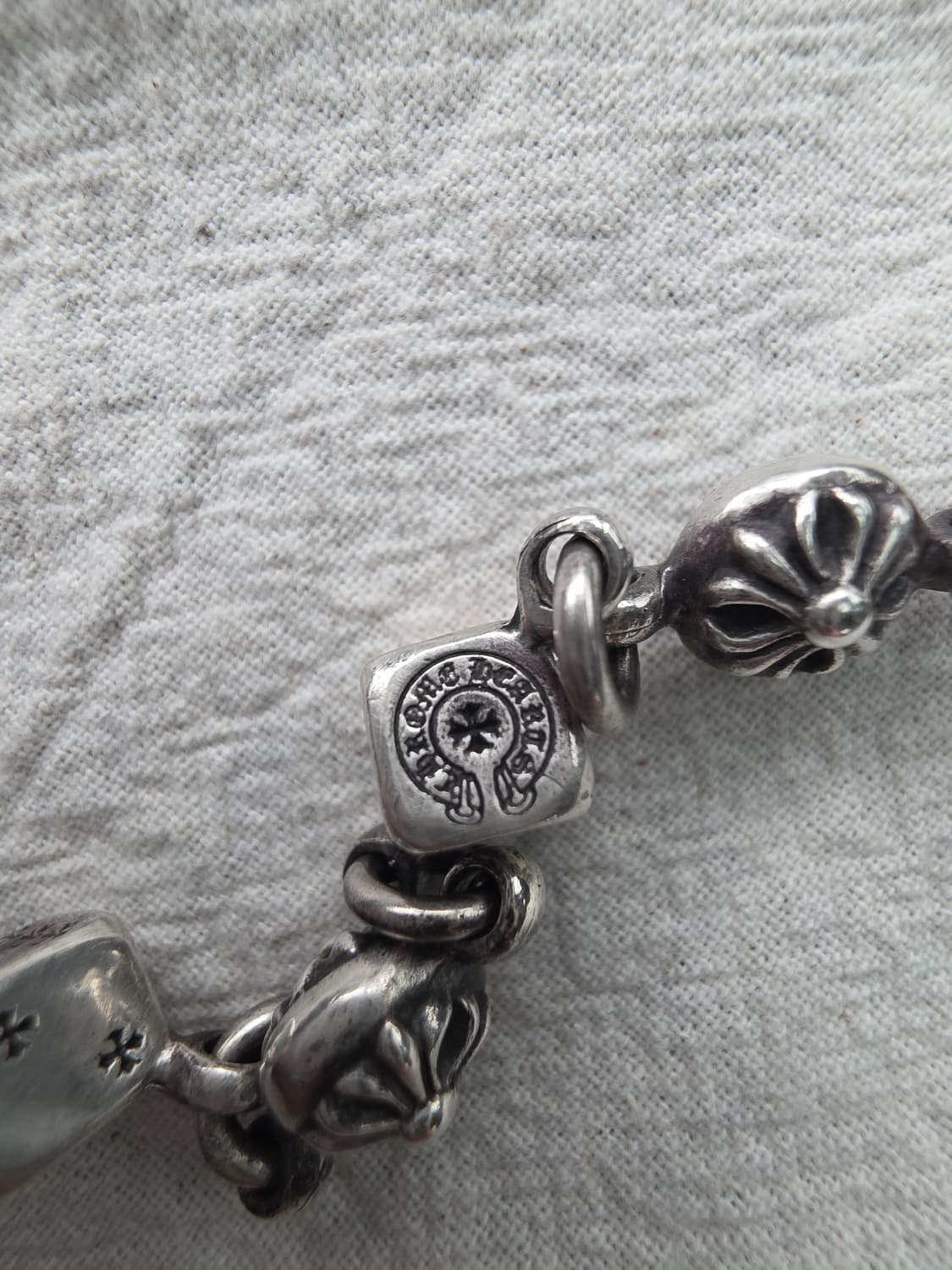 크롬하츠 다이스9링크 팔찌 본구성  상품이미지2