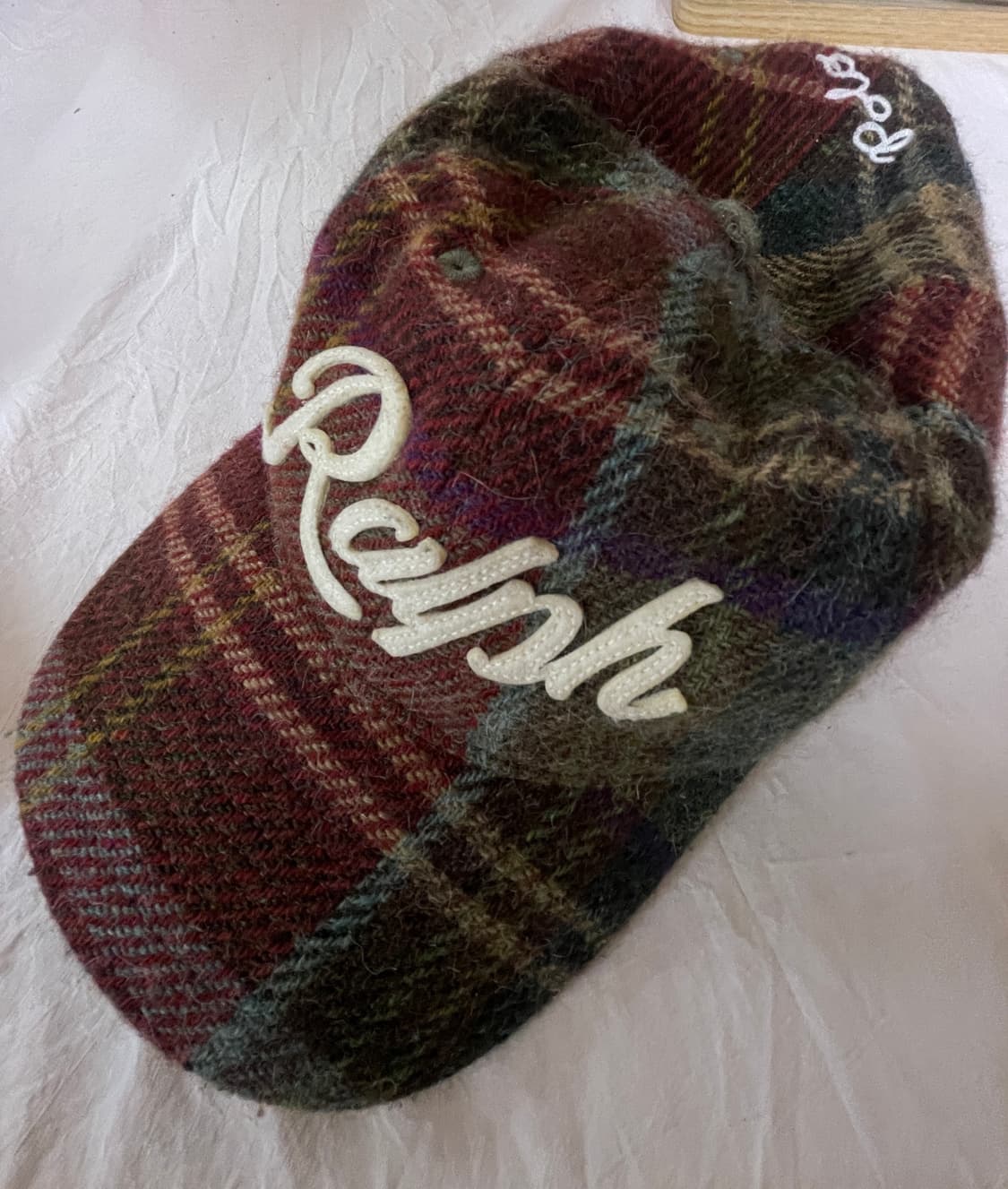 폴로 랄프로렌 아플리케 울 볼캡 상품이미지1