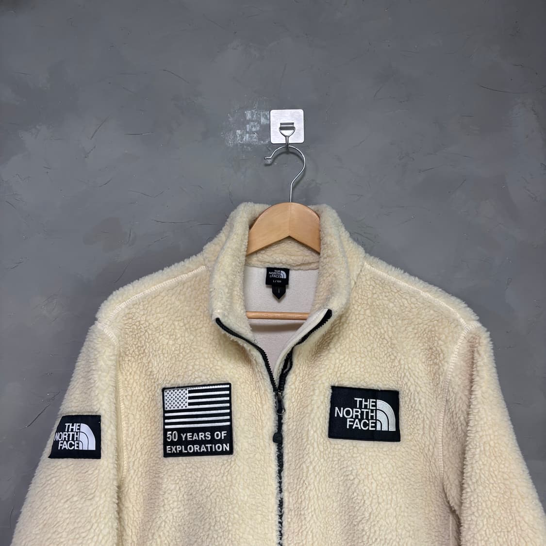 노스페이스 50주년 기념 플리스 베이지 상품이미지2