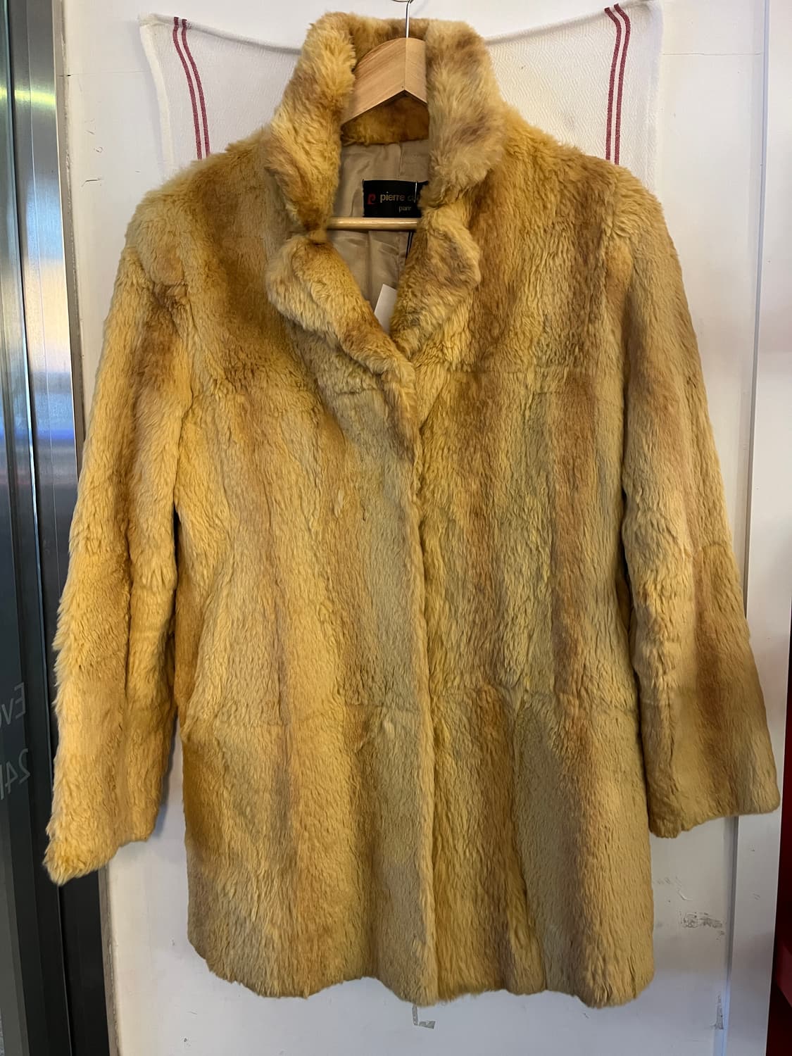 피에르 가르뎅 토끼털 퍼자켓 상품이미지1