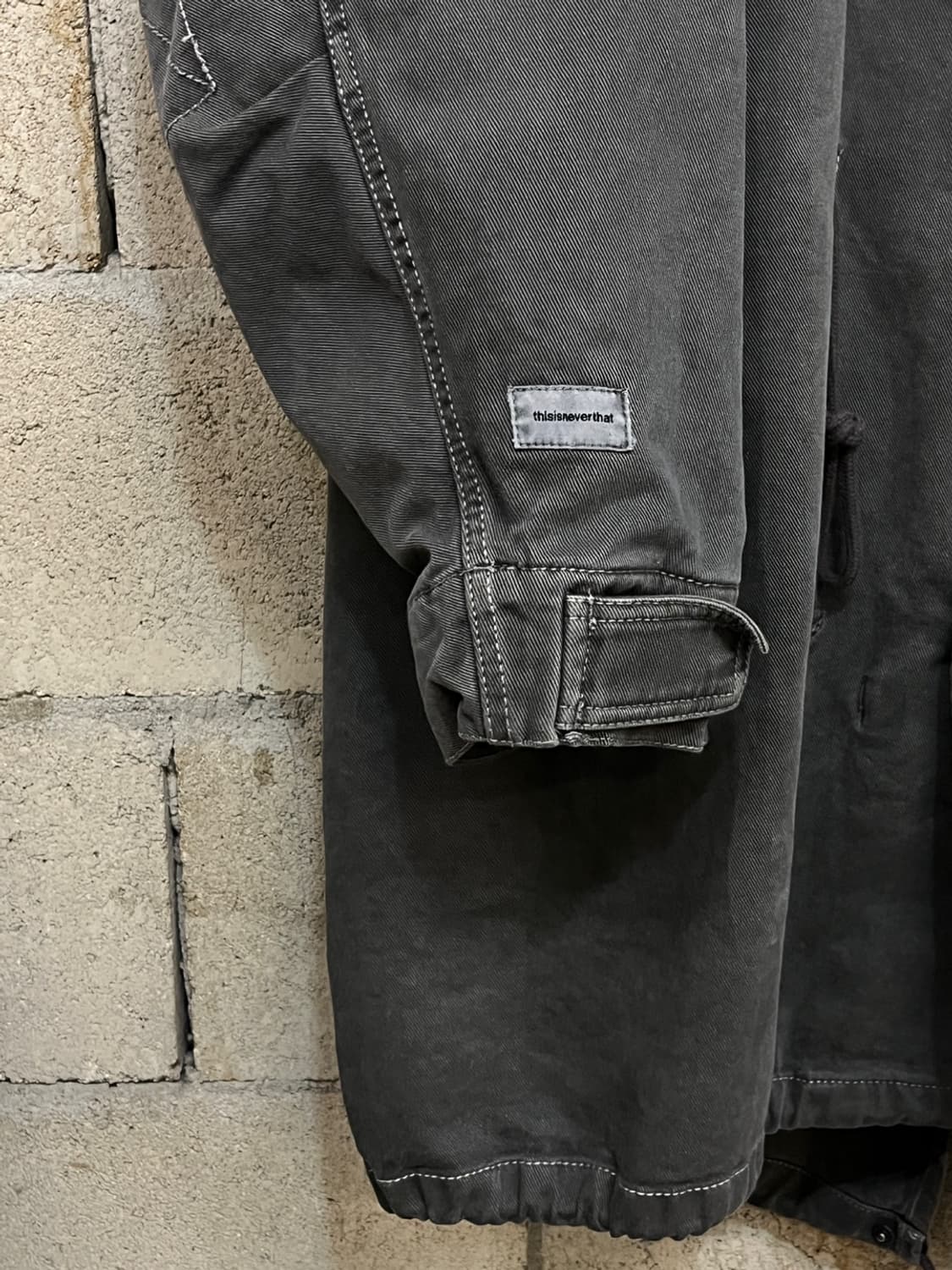 디스이즈네버댓 피그먼트 워싱 파카 상품이미지3