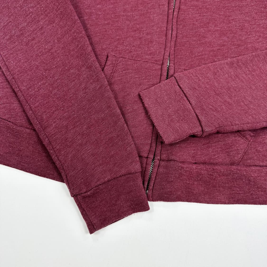 아베크롬비 og y2k 여성 슬림핏 후드집업 버건디 여성M 상품이미지4