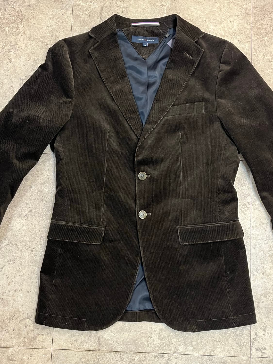 타미힐피거 코듀로이 자켓 브라운 XS #csz2346 상품이미지5