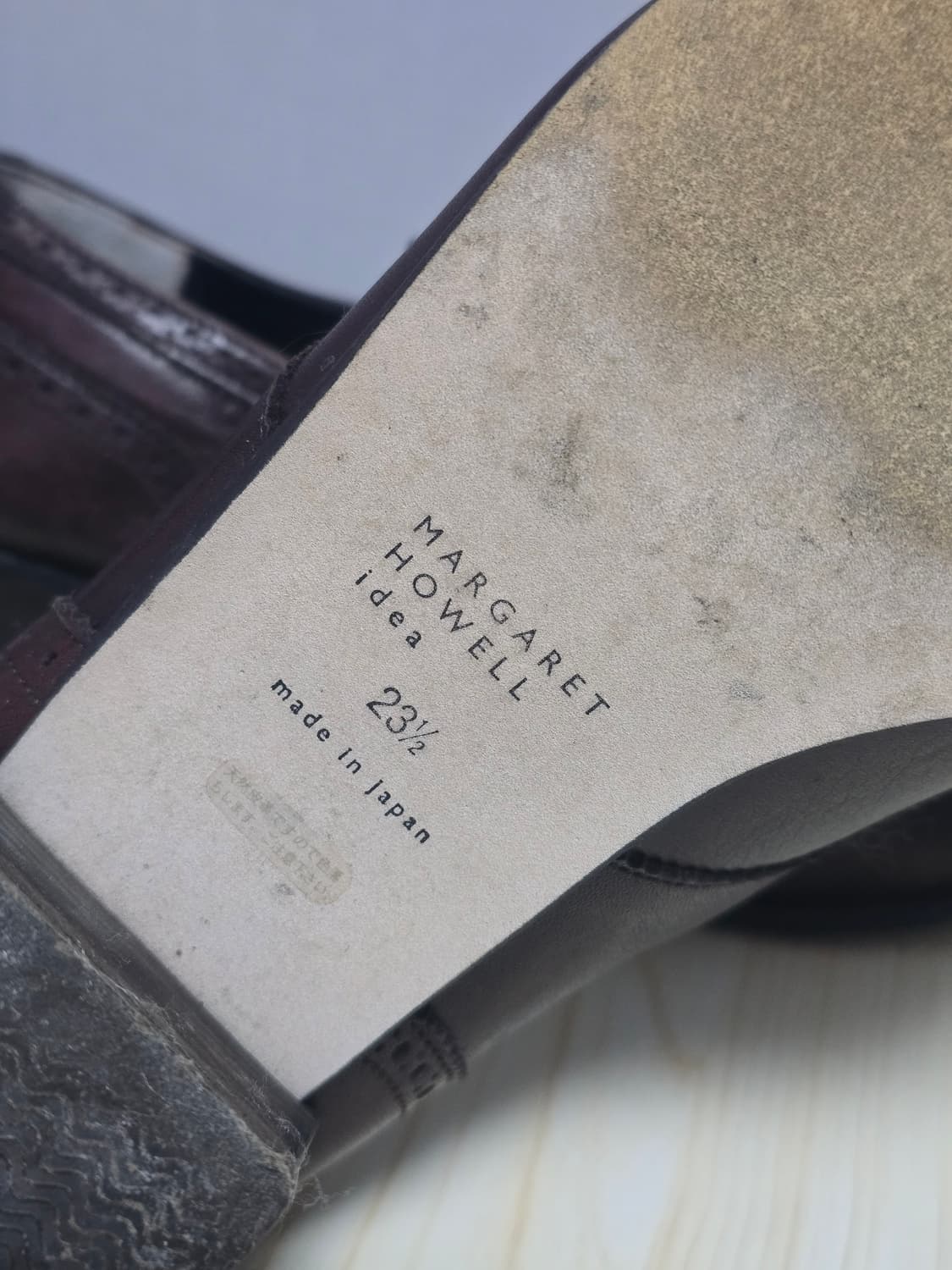 Margaret Howell 마가렛 호웰 레더 펌프스 드레스 슈즈 235 상품이미지8