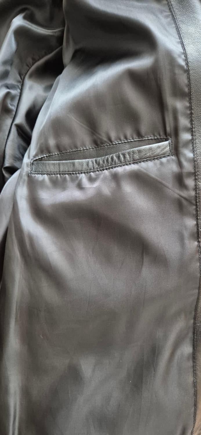 무신사 스탠다드 프리미엄 램스킨 패딩 블랙 XL 상품이미지6