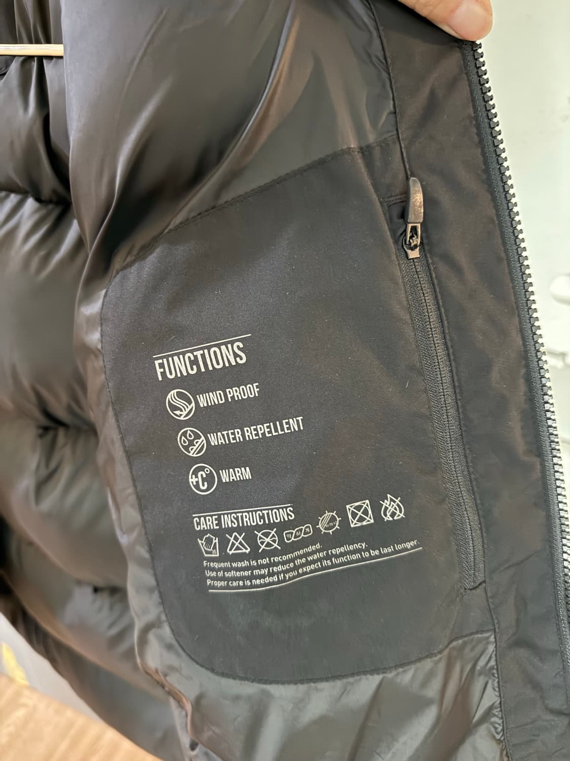 코오롱스포츠 테라노바 고어택스 윈드스토퍼 패딩(M) 상품이미지5