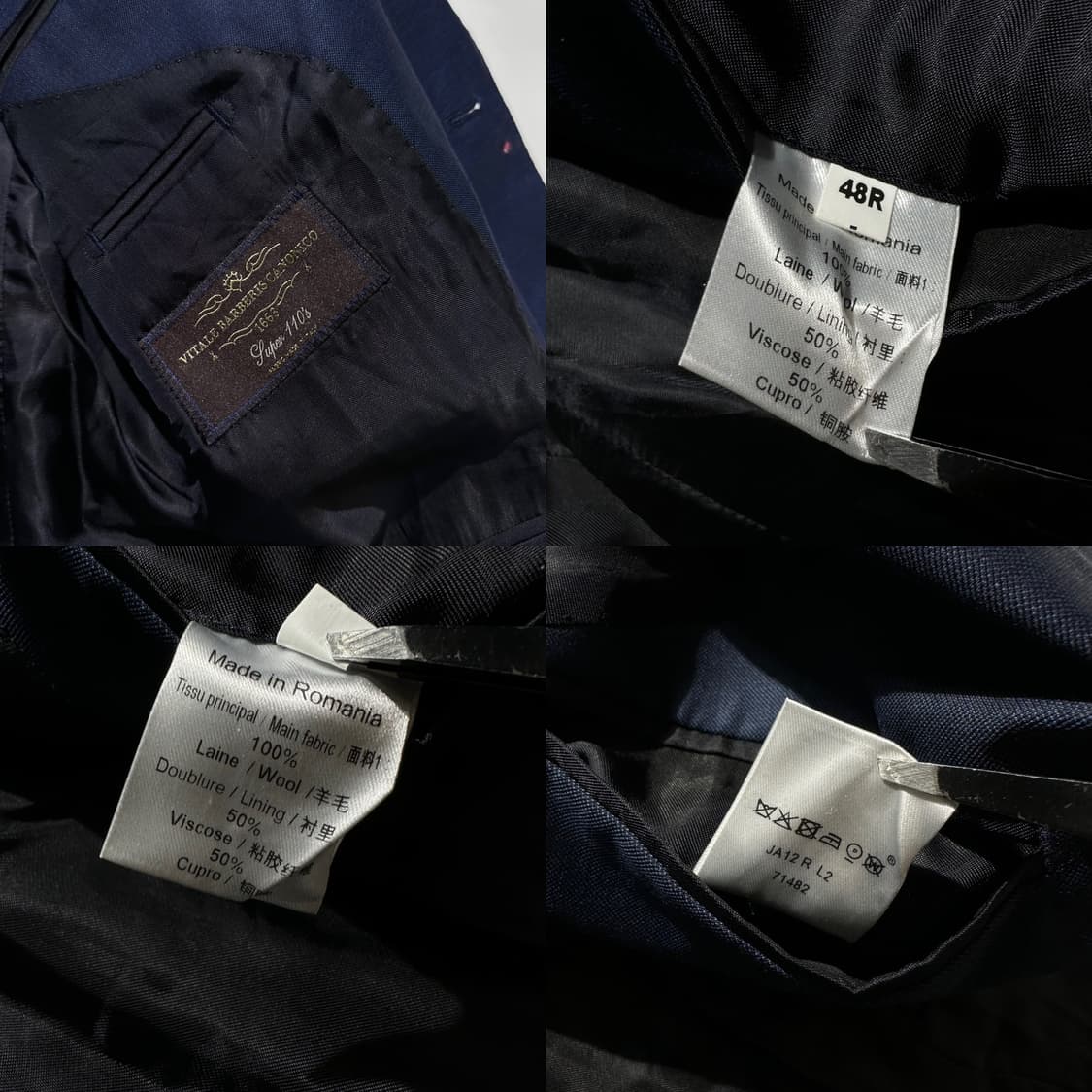 (새상품) 까르띠에 싱글 2B 블레이저 자켓 상품이미지10