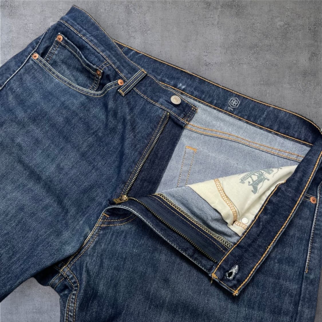 리바이스 Levi's 505 레귤러 쿨 데님팬츠 W36 L32 상품이미지3