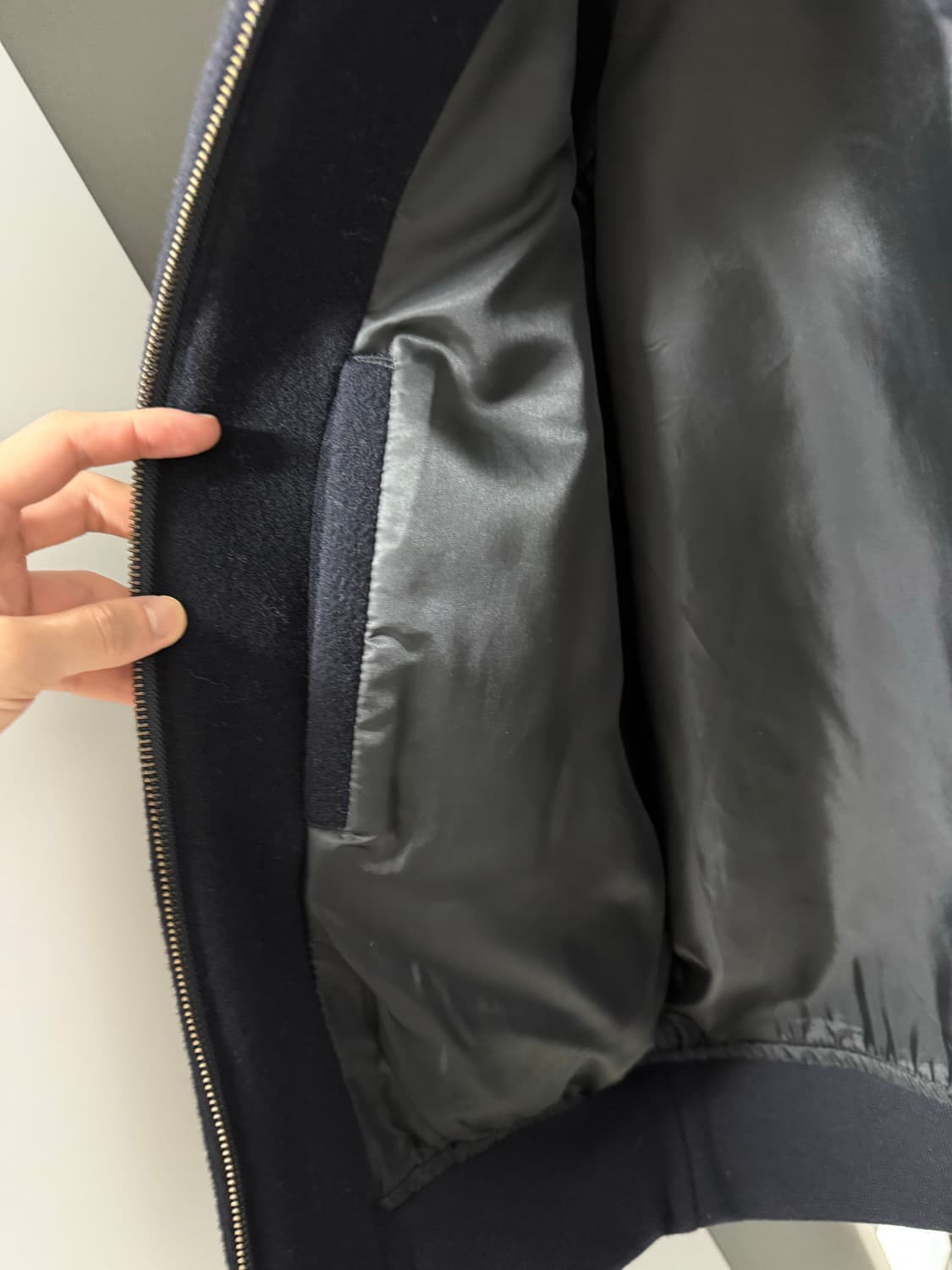 [S] 헤지스 헤링턴 블루종 네이비 상품이미지3