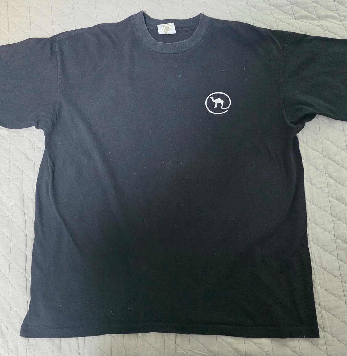 [XL] 90s 카멜 where it's @ 티셔츠 ver. 페인팅 상품이미지4