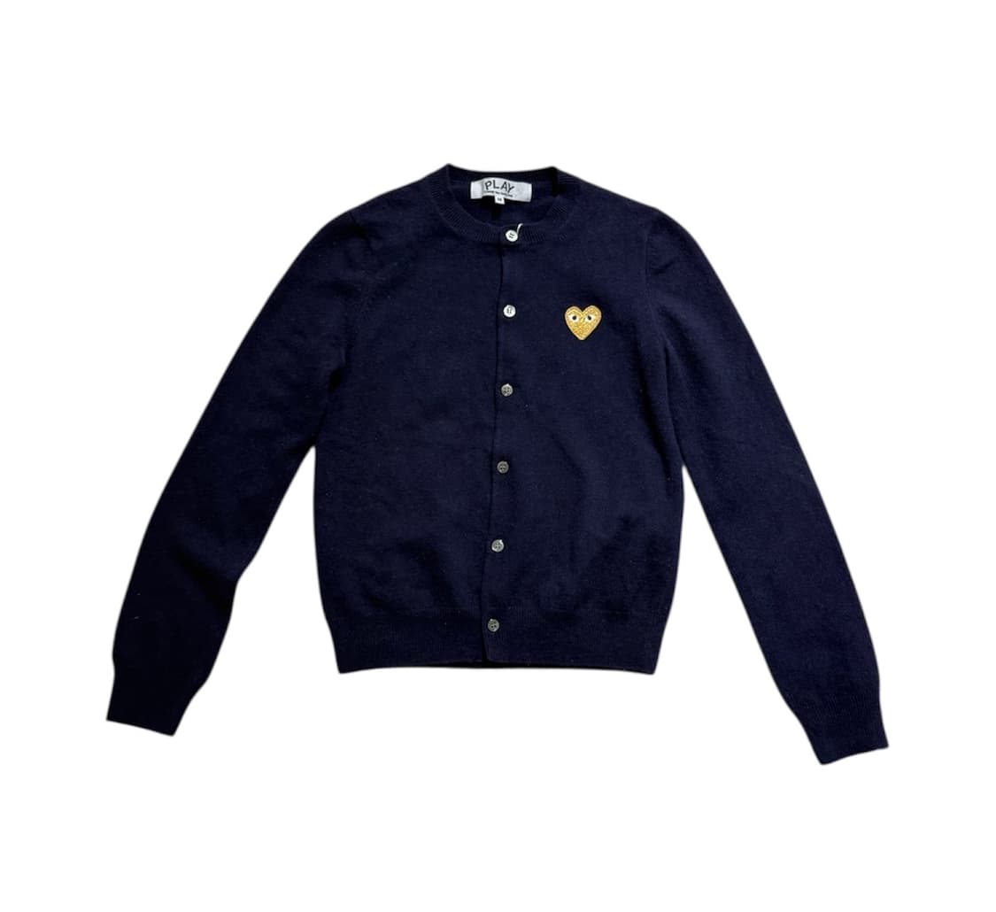 꼼데가르송 골드 하트와펜 가디건 상품이미지1