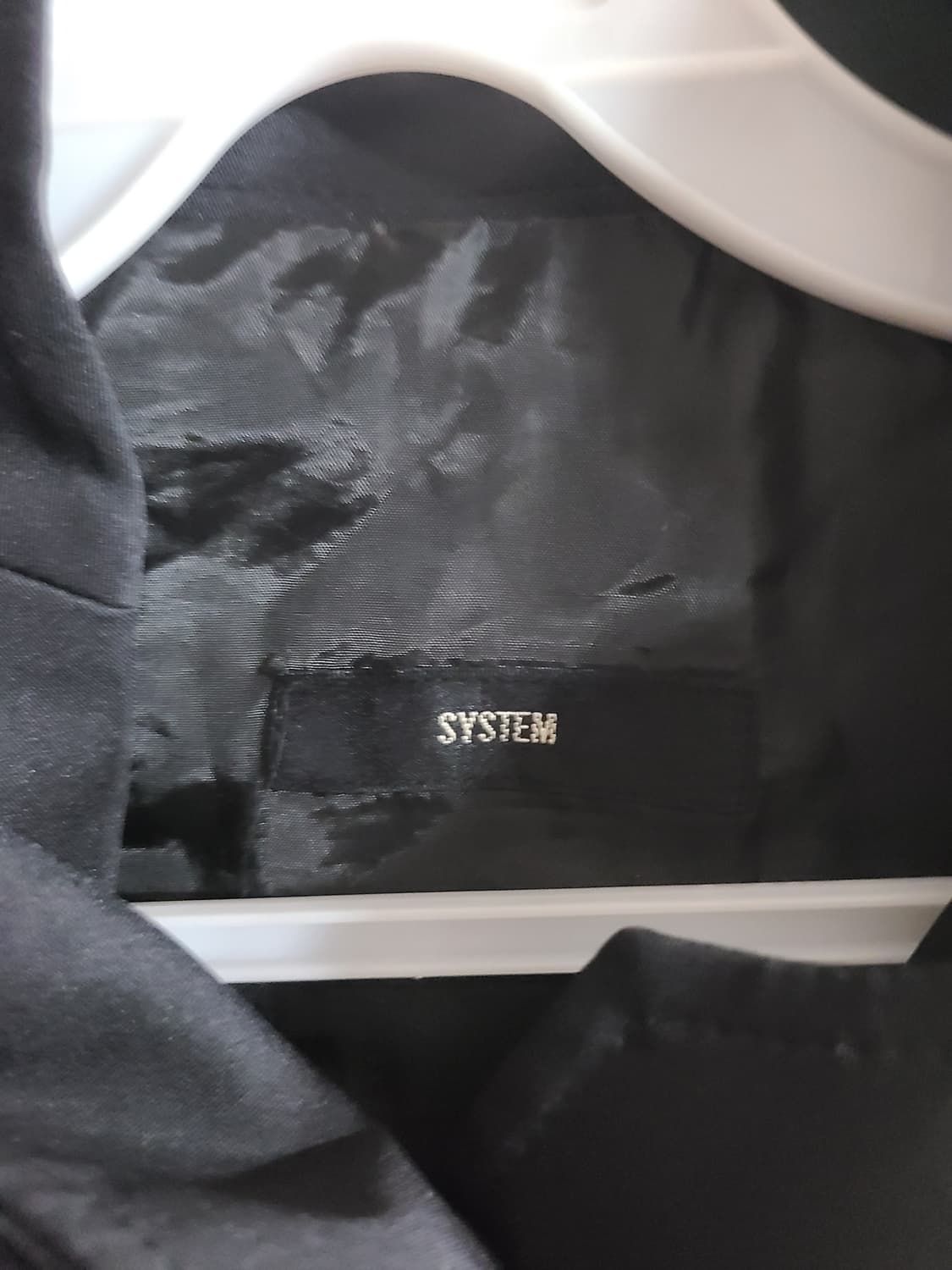 시스템 블랙 후드 자켓(66) 상품이미지3