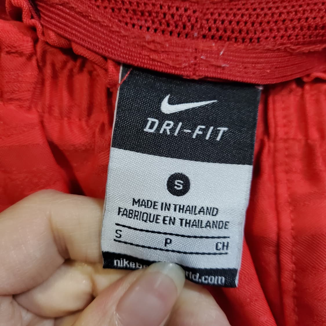나이키 드라이핏 반바지 레드/블랙  상품이미지4