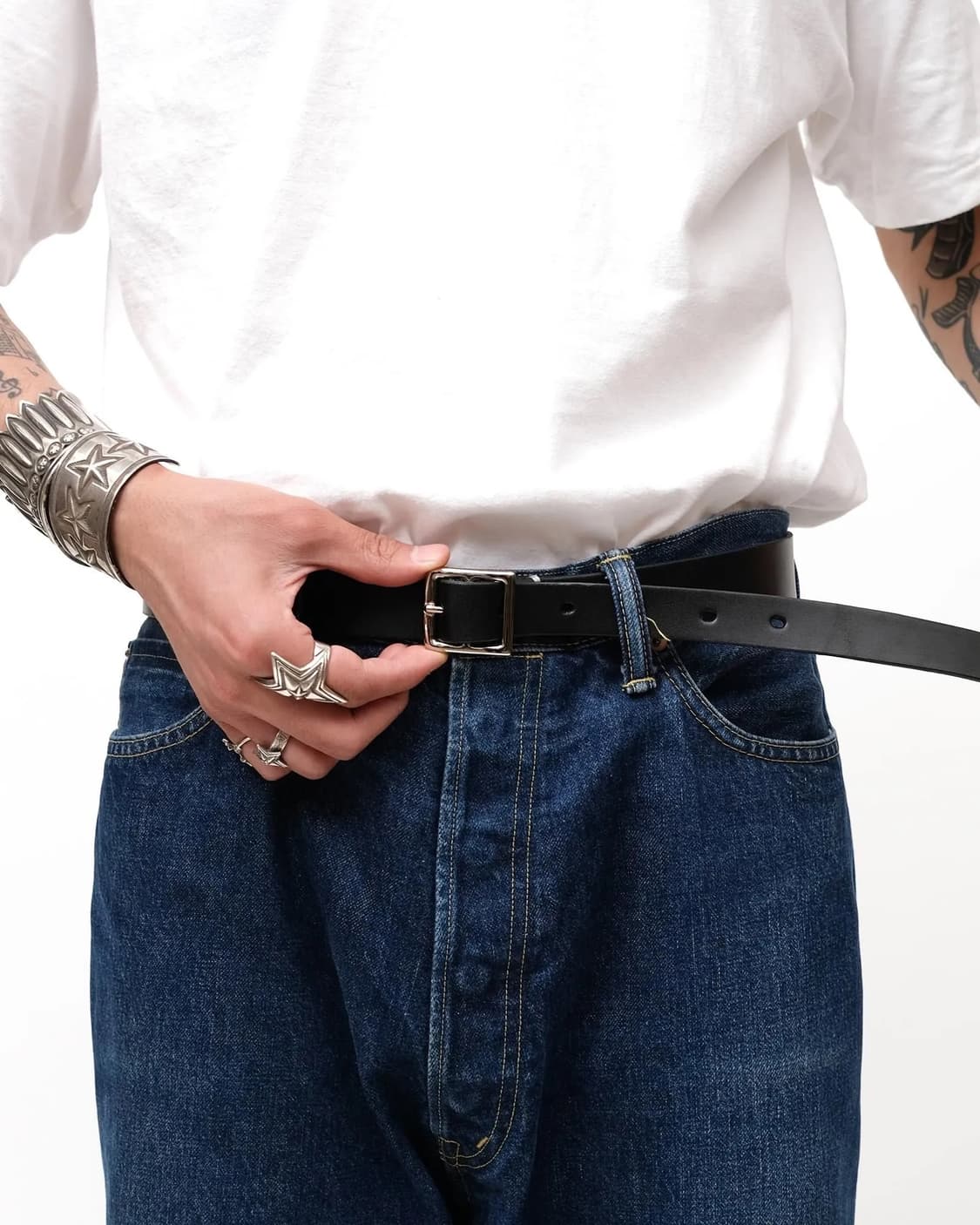 cantate ribbon belt 블랙 칸타테 벨트 상품이미지3