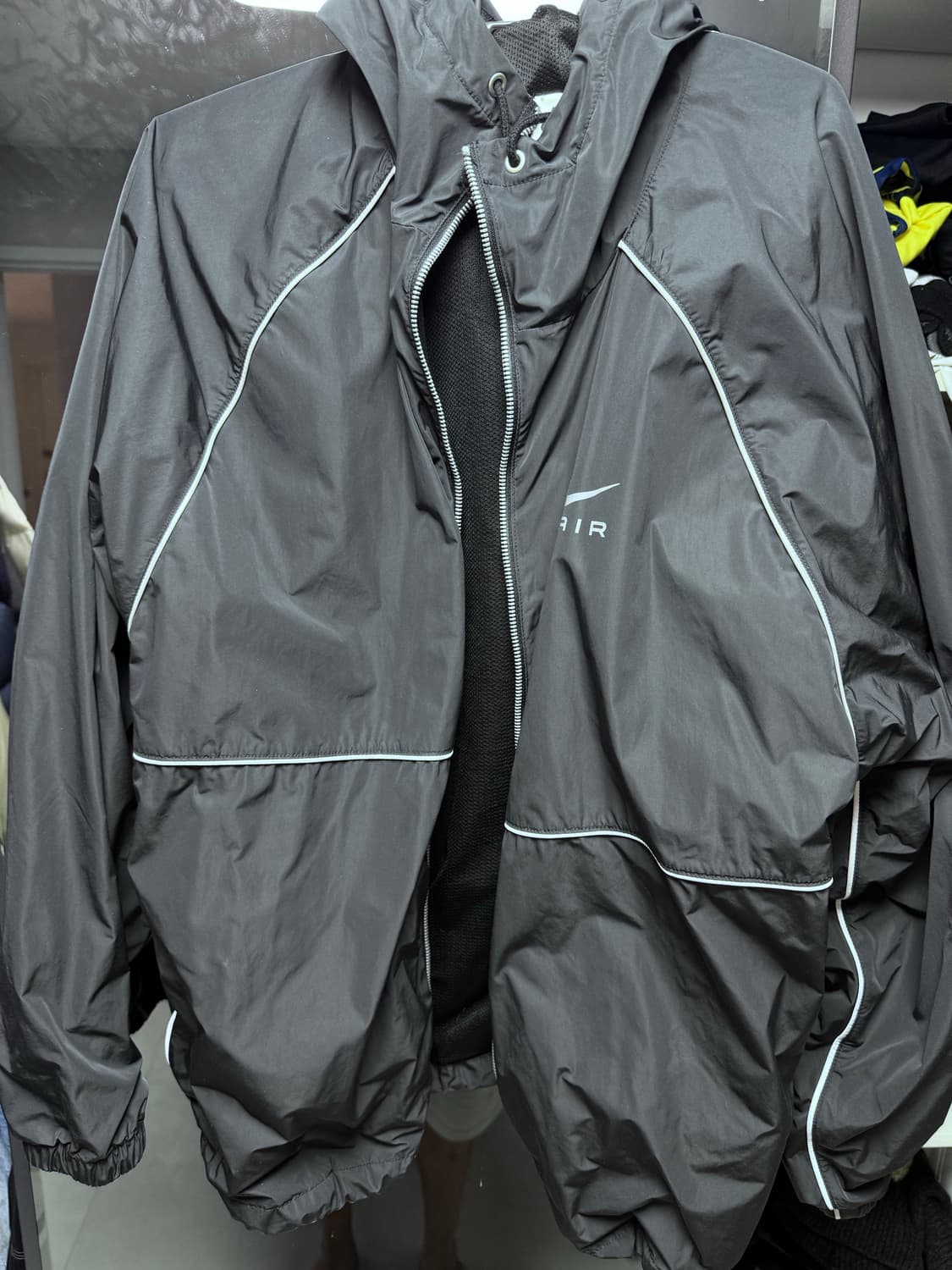 (중고/XL) 나이키 바람막이 블랙 XL 상품이미지1