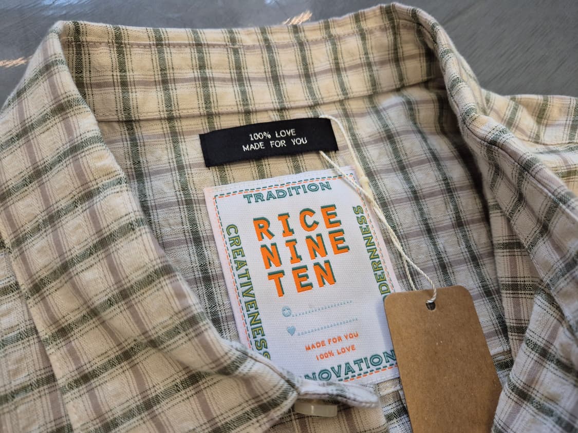 RICE NINE TEN 린넨 셔츠 상품이미지5