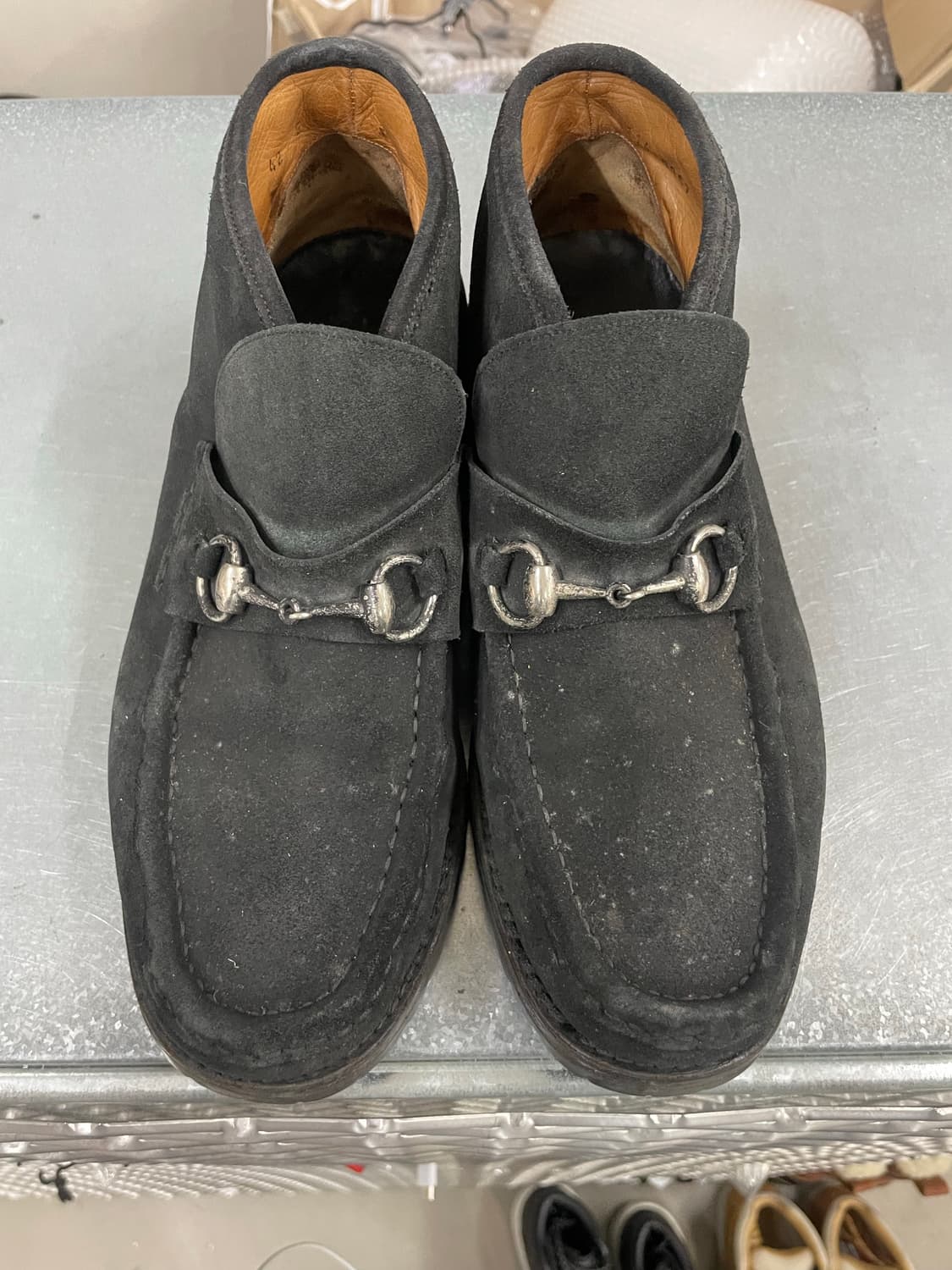 구찌 앵클 부츠 홀스빗 블랙 42 (gr-4288) 상품이미지5