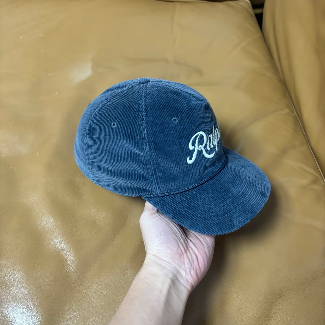 폴로 랄프로렌 6패널 볼캡 모자 코듀로이 아플리케 상품이미지3