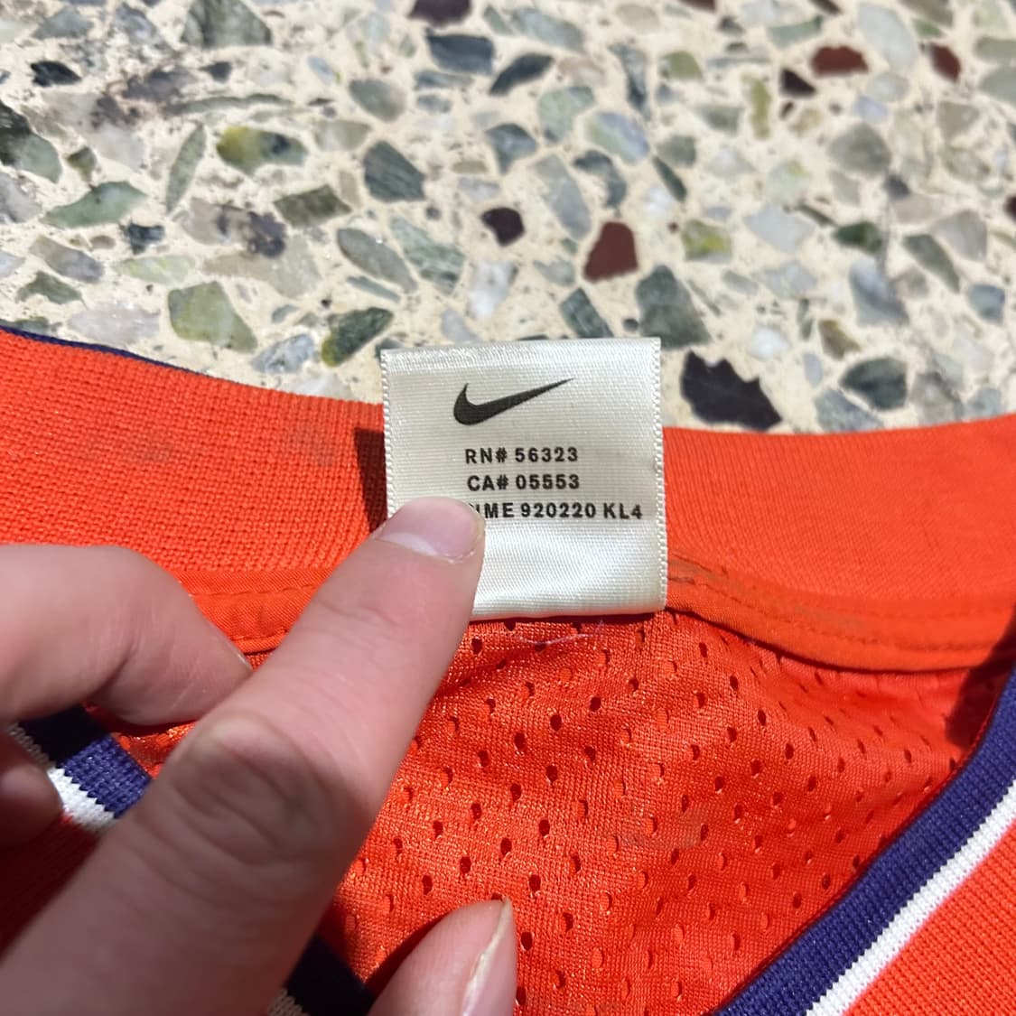 나이키 클렘슨 오렌지 유니폼 웜업 상품이미지6