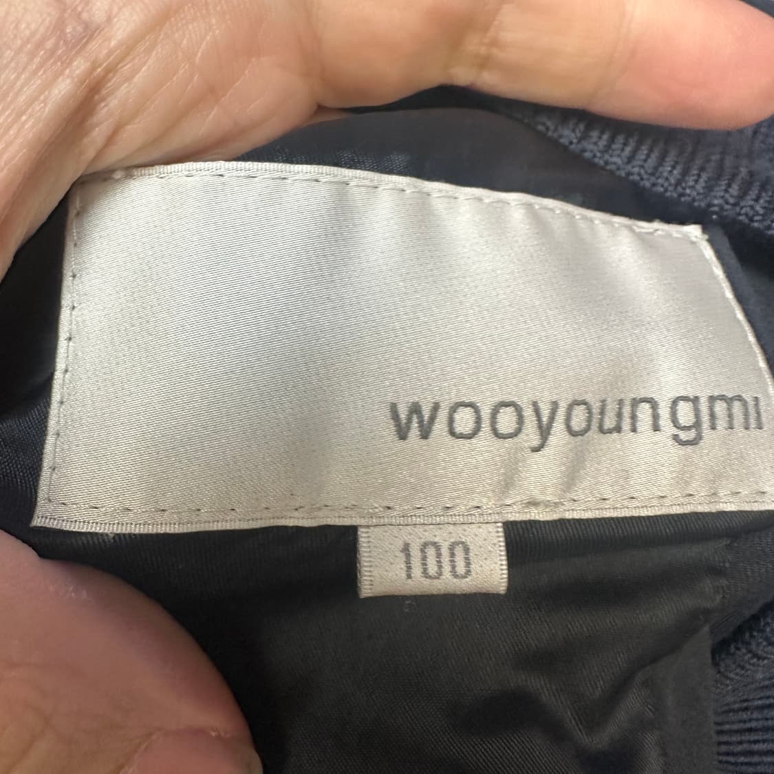 우영미 블랙 더블넥자켓 100 상품이미지3