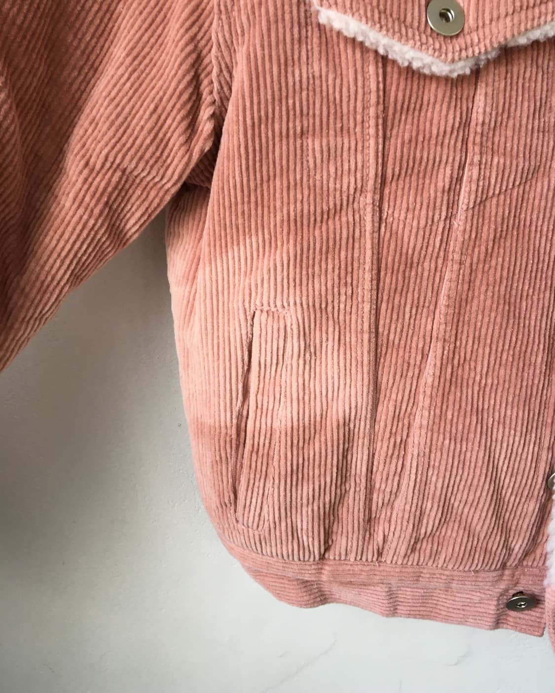 Fake fur corduroy jacket 상품이미지3