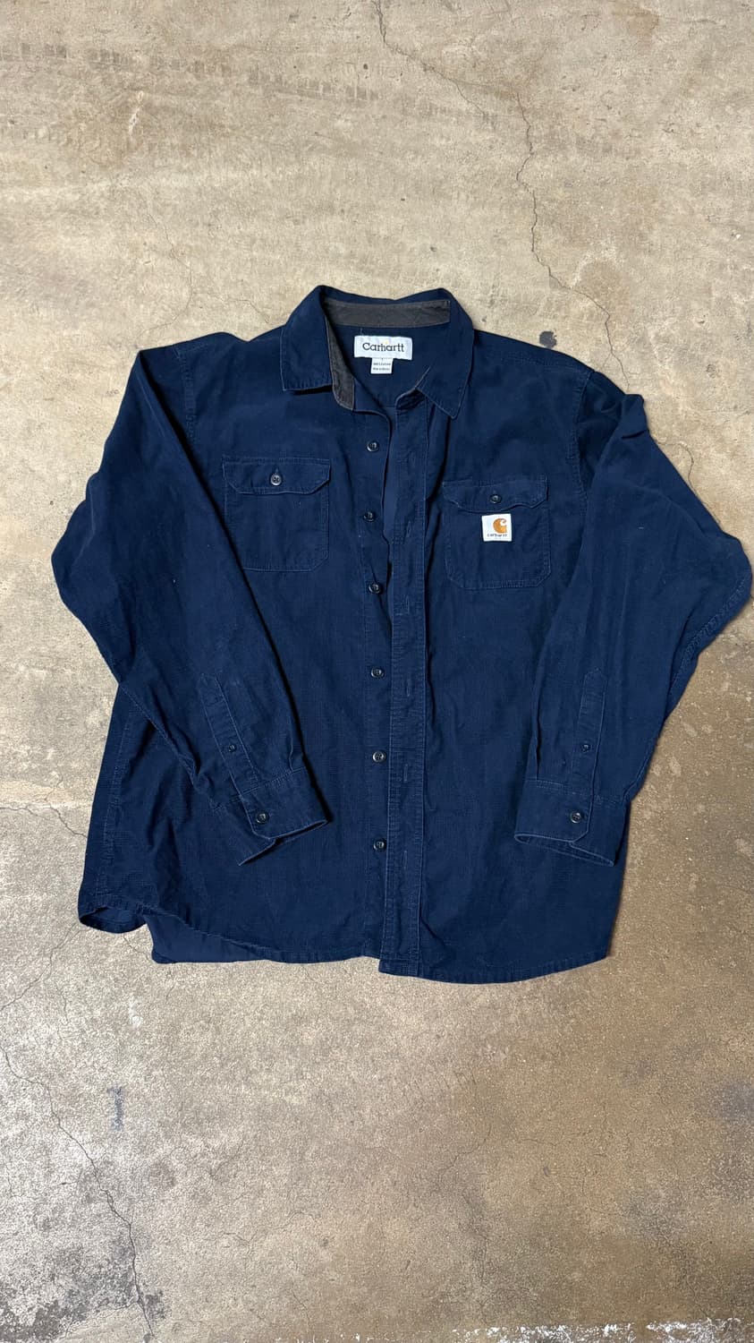 칼하트 코듀로이 워크셔츠 상품이미지1